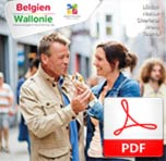 Broschüre Kunststädte der Wallonie