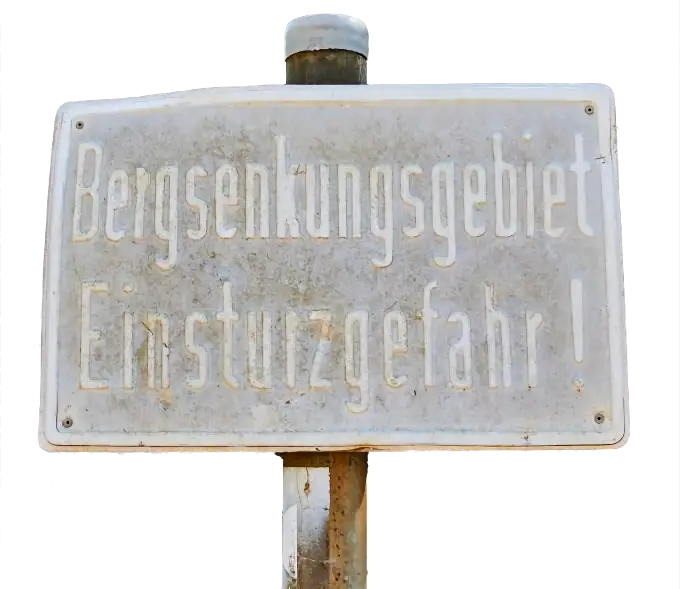 Bergsenkungsgebiet