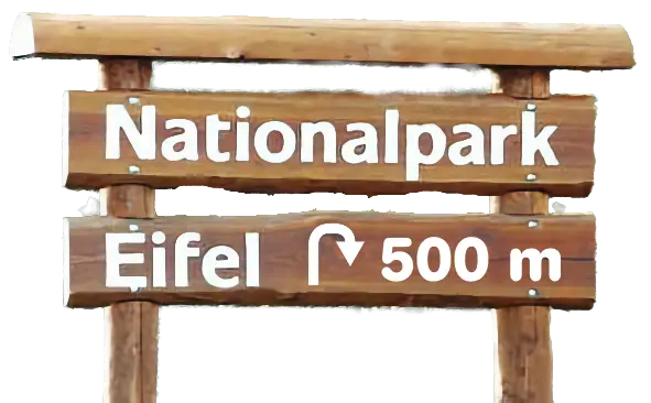 Nationalpark-Schild